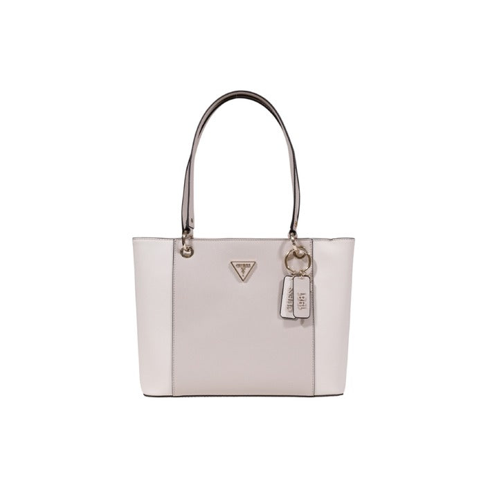 Guess Borsa Donna Nera in Poliuretano 100% a Mano con Cerniera Tasche Interne 25x30x9 cm HWZG96 72250