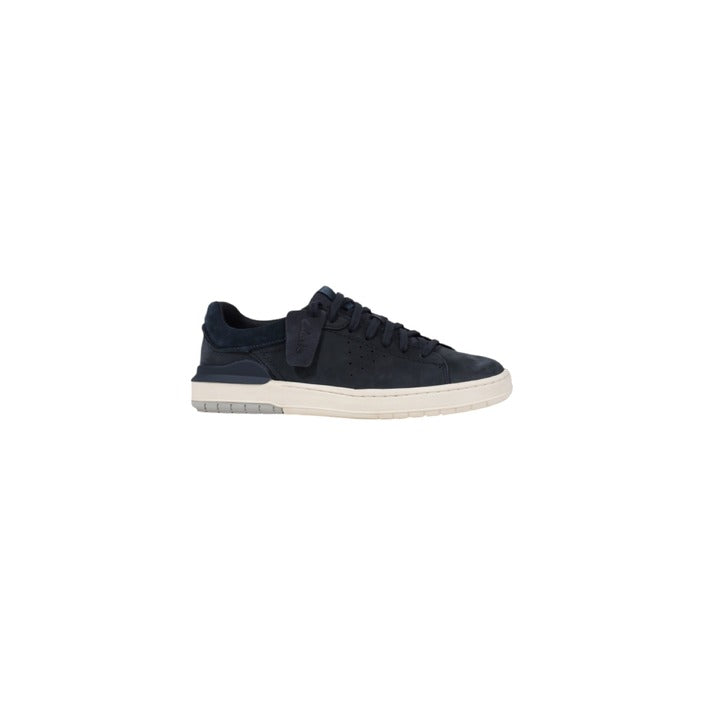 Clarks Sneakers Uomo Blu 26181323 - Scarpe Pelle 100% Premium