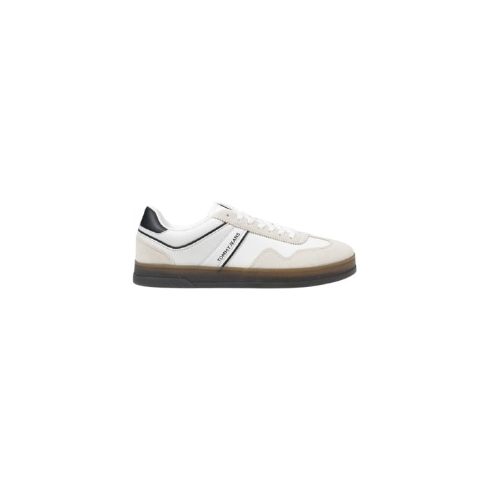 Tommy Hilfiger Jeans Sneakers Uomo Bianche EM0EM01524 - Scarpe Pelle 90%
