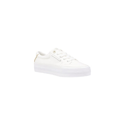Sneakers Tommy Hilfiger Donna Bianche FW0FW08323 - Scarpe Sportive Casual Primavera Estate