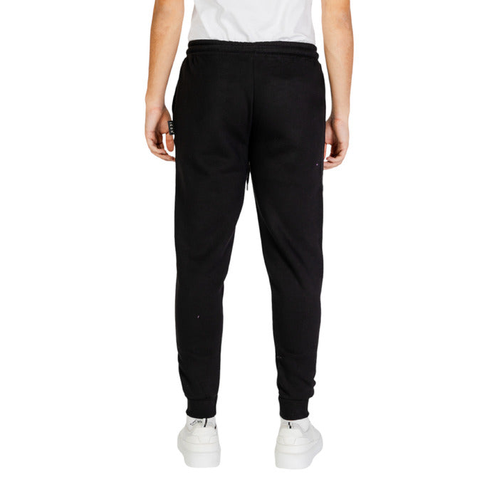 Pantaloni Sportivi Uomo Icon Neri Cotone - Stile Casual Autunno/Inverno