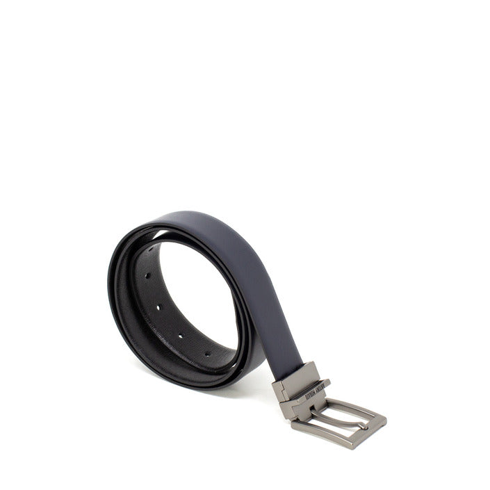 Antony Morato Cintura Uomo Nero Fibbia Monocromo Pelle 100% Primavera Estate MMBE00381-LE100105