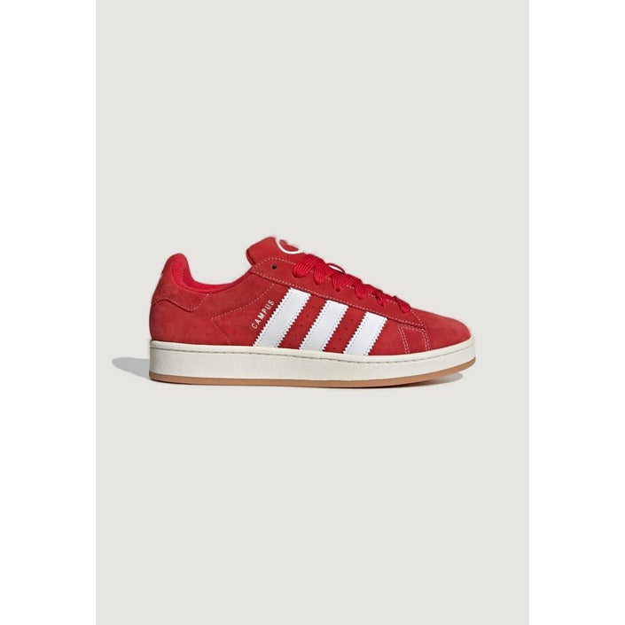 Adidas Campus Sneakers Uomo Rosse H03474 - Scarpe Poliuretano 100%