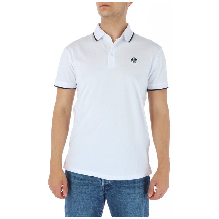 North Sails Polo Uomo Blu Colletto Polo Maniche Corte 100% Cotone Primavera/Estate 902409