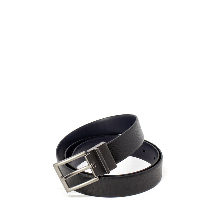 Antony Morato Cintura Uomo Nero Fibbia Monocromo Pelle 100% Primavera Estate MMBE00381-LE100105