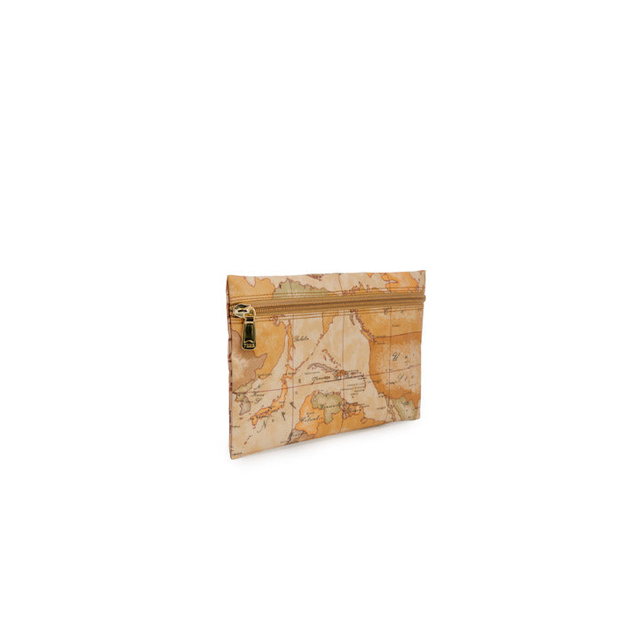 Alviero Martini Prima Classe Borsa Donna Beige in 22% Cotone 5% Pelle 39% Poliestere 34% Poliuretano con Cerniera 16x23 cm C Q002 6001