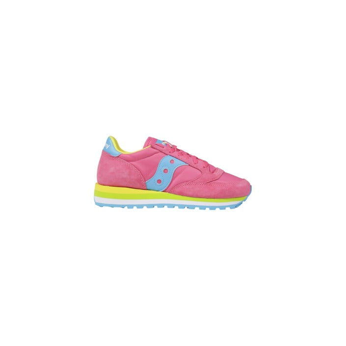 Saucony Sneakers Donna Fucsia in Pelle 100% Monocromo Basse Running Suola Gomma Autunno/Inverno S60530