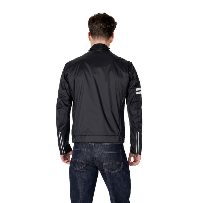 Blauer Giacca Uomo Nera con Zip 25SBLUC01576