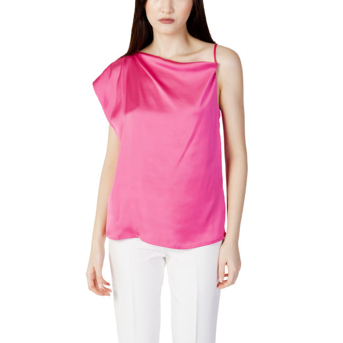 Hanny Deep Blusa Donna Verde Monocromo 100% Poliestere Primavera/Estate F707XBCA09