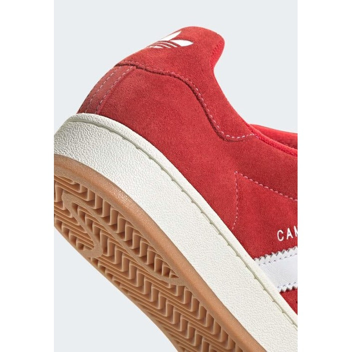 Adidas Campus Sneakers Uomo Rosse H03474 - Scarpe Poliuretano 100%