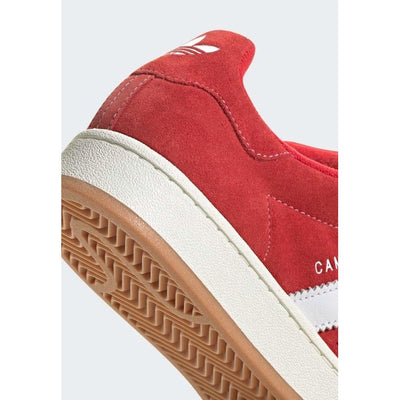 Adidas Campus Sneakers Uomo Rosse H03474 - Scarpe Poliuretano 100%