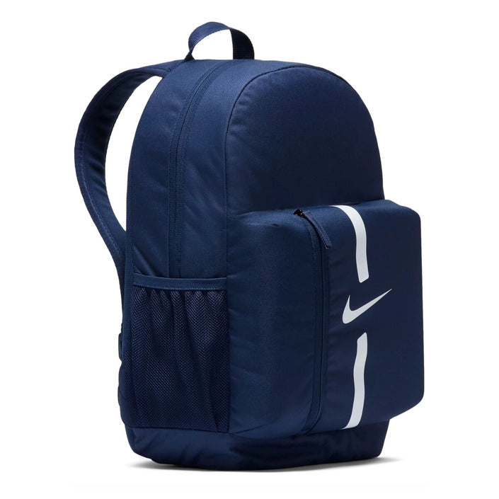 Nike Zaino Uomo Blu in Poliestere 100% con Cerniera Tasca Esterna Stampa 39x45x8 cm DA2571