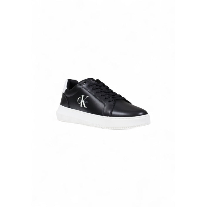 Calvin Klein Jeans Sneakers Uomo YM0YM01317 - Scarpe Sportive Nere in Pelle