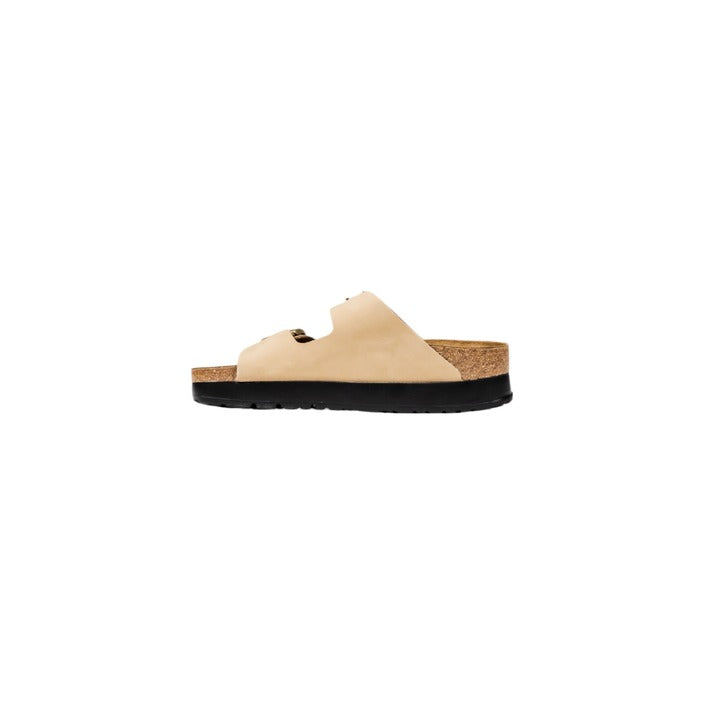 Birkenstock Ciabatte Donna Beige Suola Gomma 100% Sintetico Autunno/Inverno 1028379
