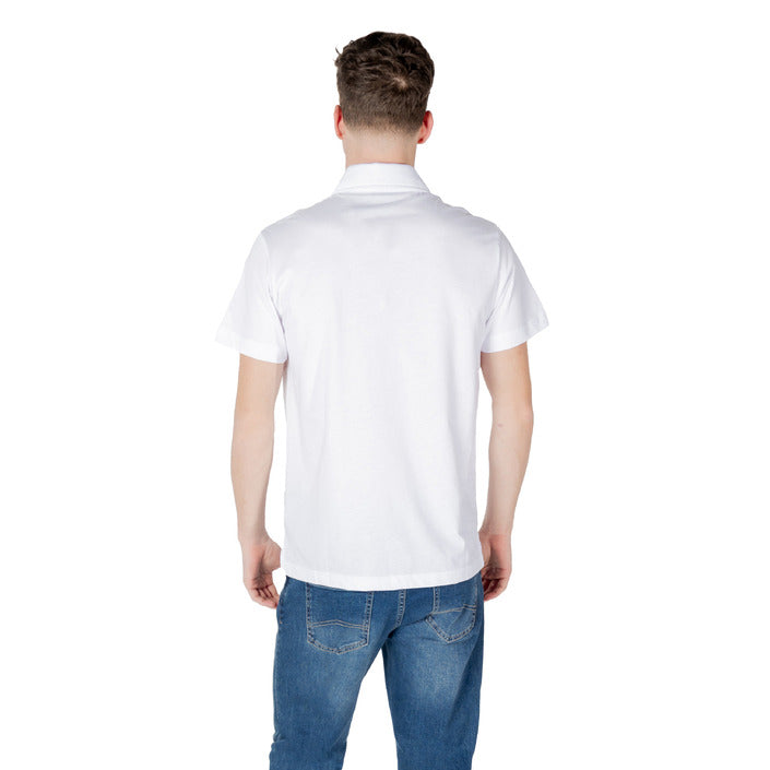 Emporio Armani Underwear Polo Uomo Bianco Bottoni Colletto Polo Scollo Tondo Maniche Corte 100% Cotone Primavera/Estate EM000571 AF12331