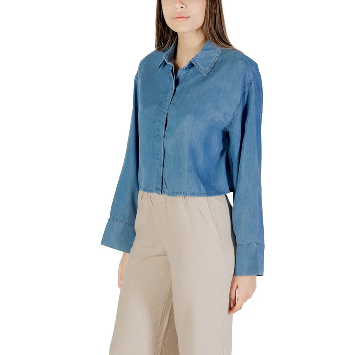 Only Camicia di jeans manica lunga Donna