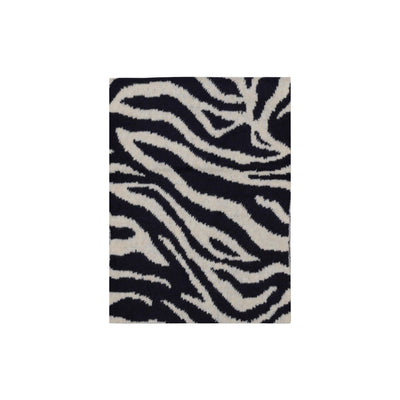 Pieces Sciarpa Donna Nero con Stampa - Sciarpa Poliestere Acrilico Elastan