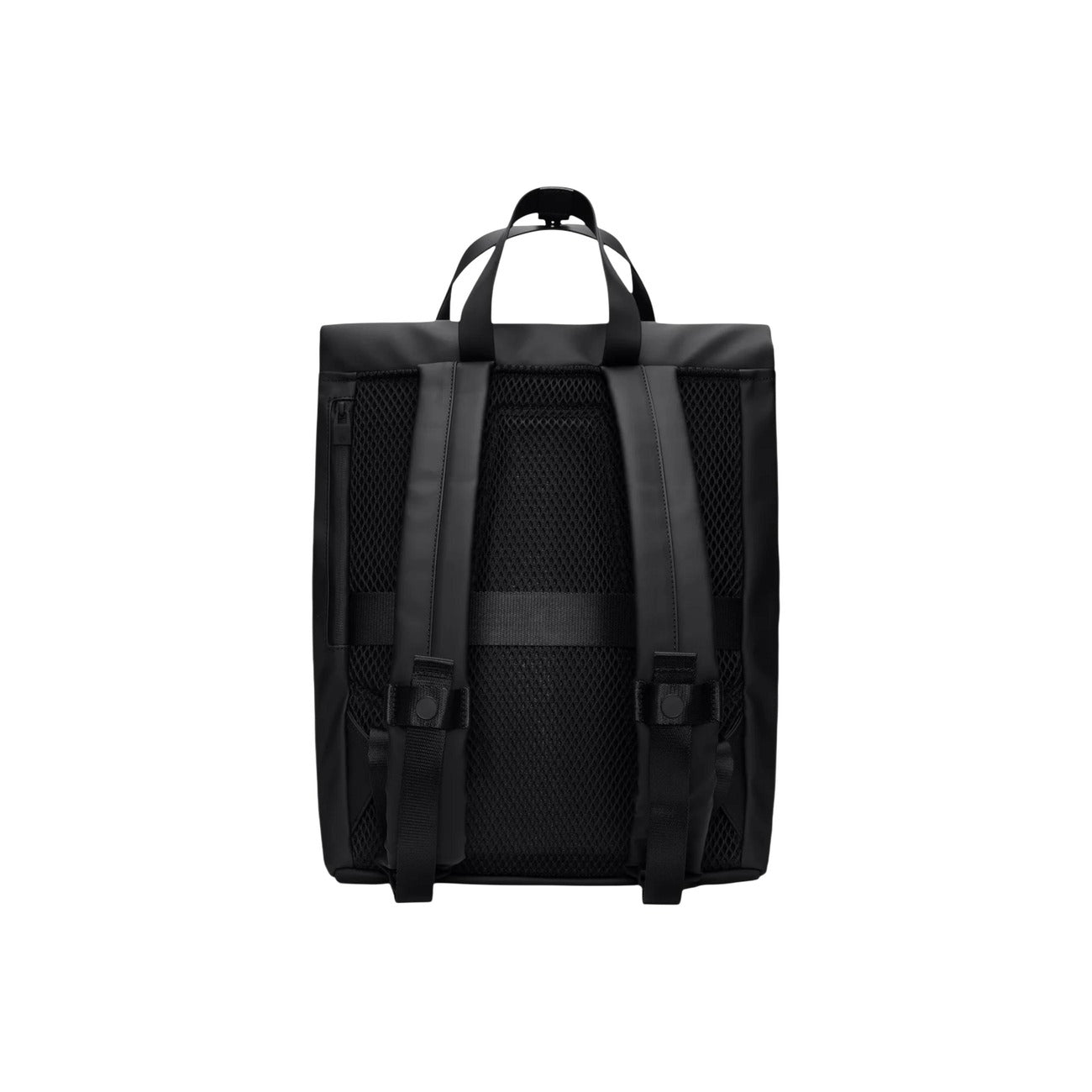 Zaino borsa Rains 2 Way Tote Backpack nero impermeabile 12940. Zaino porta PC da 16 pollici convertibile in borsa tote da lavoro e viaggio, impermeabile e resistente all'acqua con spallacci e manici, zainetto per laptop e pendolari Rains.