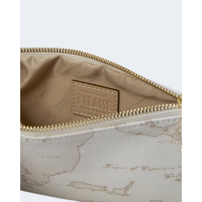 Borsa Donna Alviero Martini Prima Classe Bianca - Stampa Geo Iconica