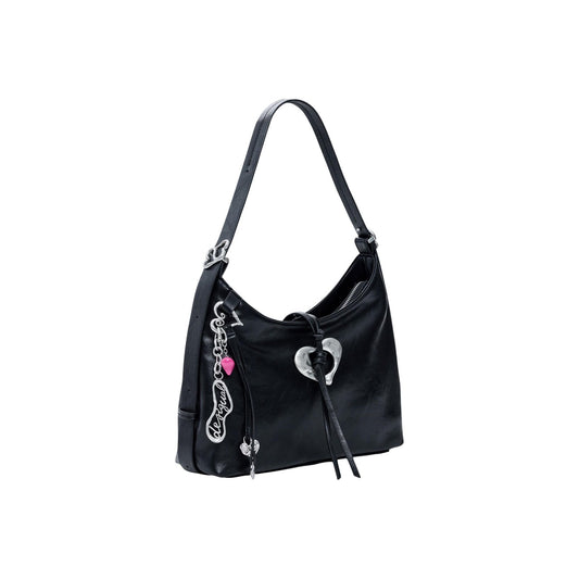 Dettaglio borsa Desigual MEDIA ZALIO donna con chiusura zip e tasche interne organizer 