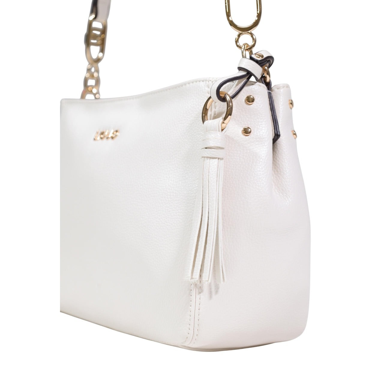 Borsa Liu Jo a mano donna bianca con tracolla cerniera tasca interna 100% poliuretano - vista laterale