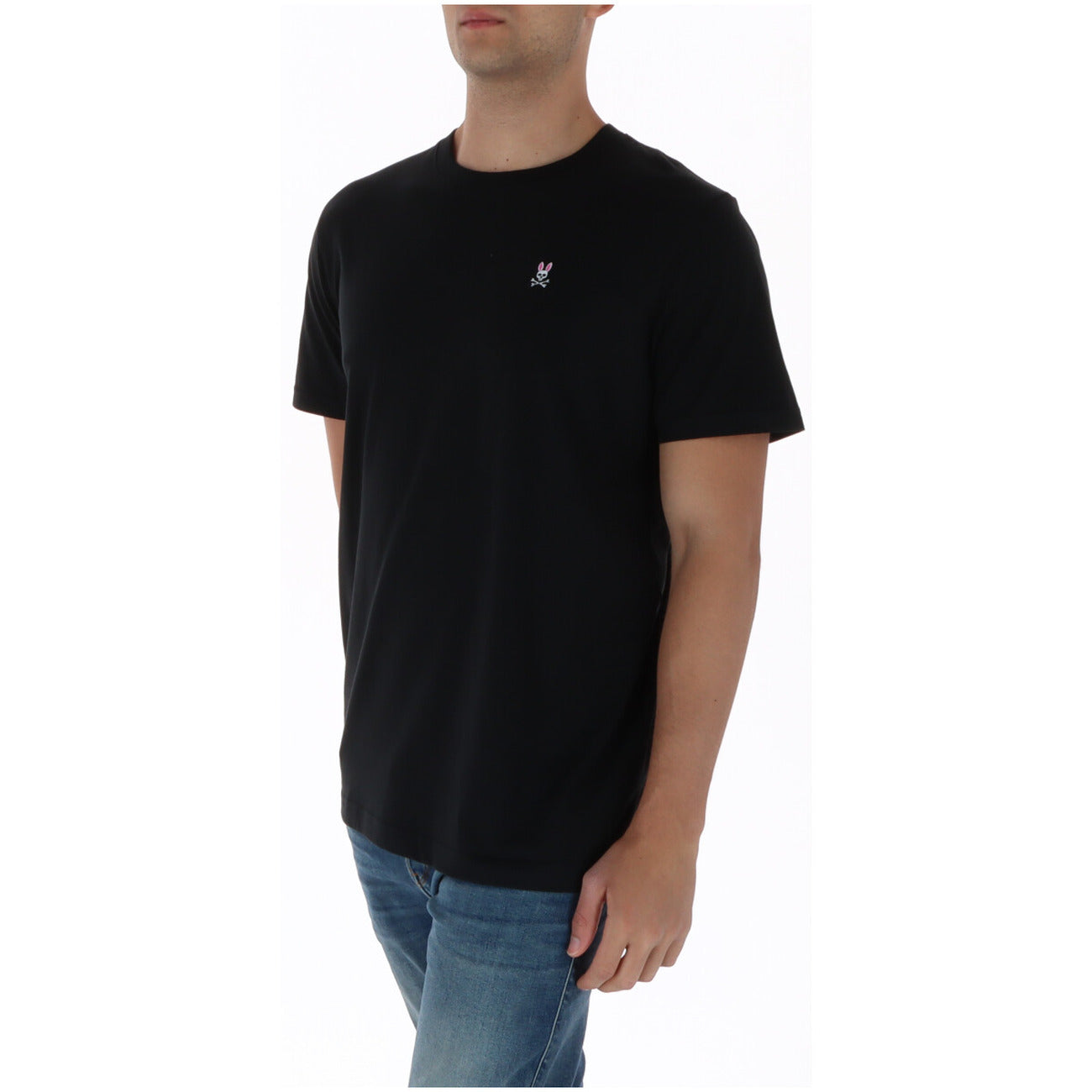 T-shirt Psycho Bunny Nera; 100% Cotone Pima. Fit studiato, spalle termosaldate, logo ricamato. Prodotta in Perù. Basic di alta gamma traspirante e indeformabile. Lavabile a 30°.