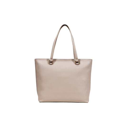 Liu Jo Borsa Donna Beige Mano Cerniera Tasca Interna Poliuretano 100% 31x33x12 cm AF5321 E0087