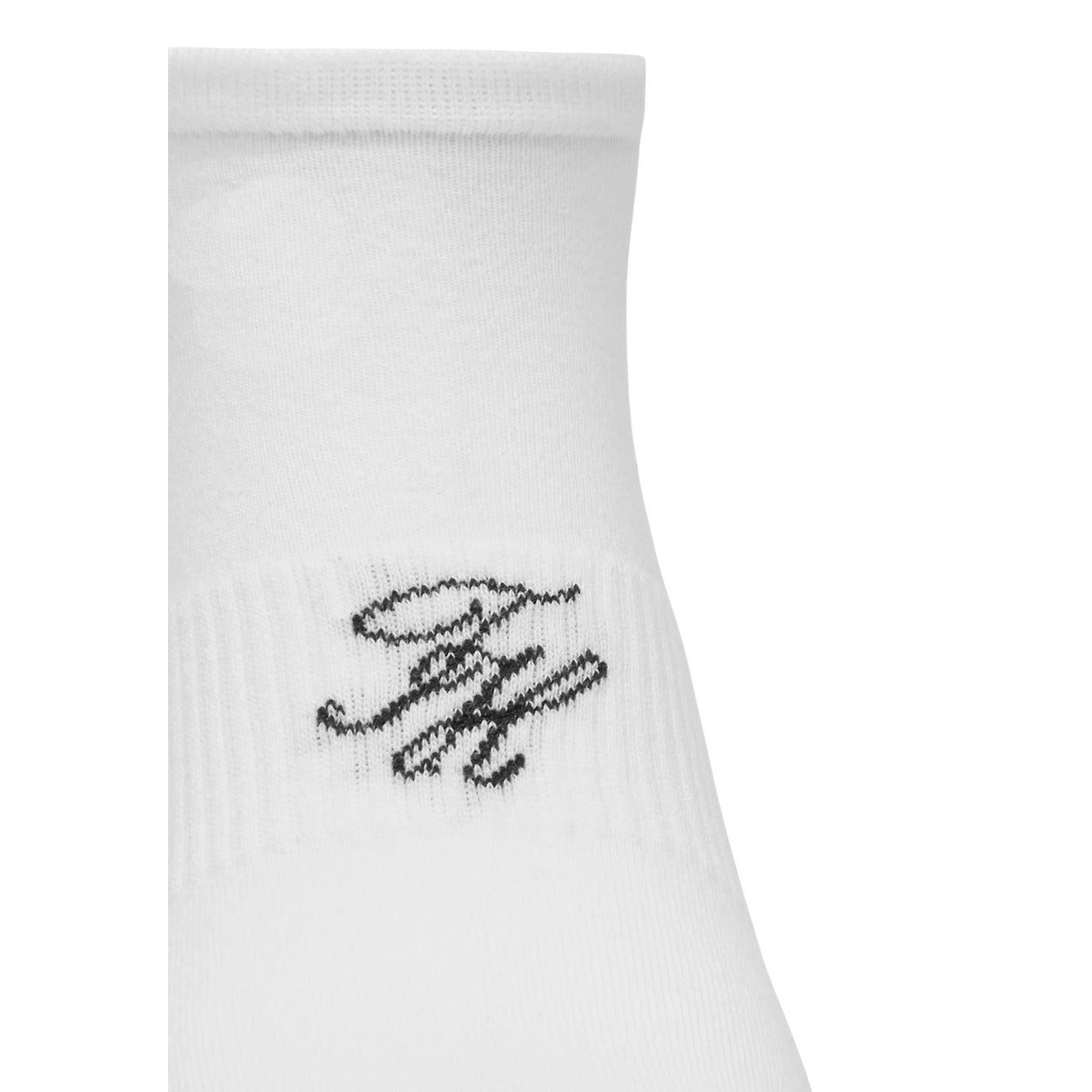 Pack 2 Paia Calzine Sneaker CK Jeans Refined; Bianco. 76% Cotone, 23% Poliammide, 1% Elastam. Monogramma ricamato, taglio basso, vestibilità stretch e traspirante. Dettaglio logo 