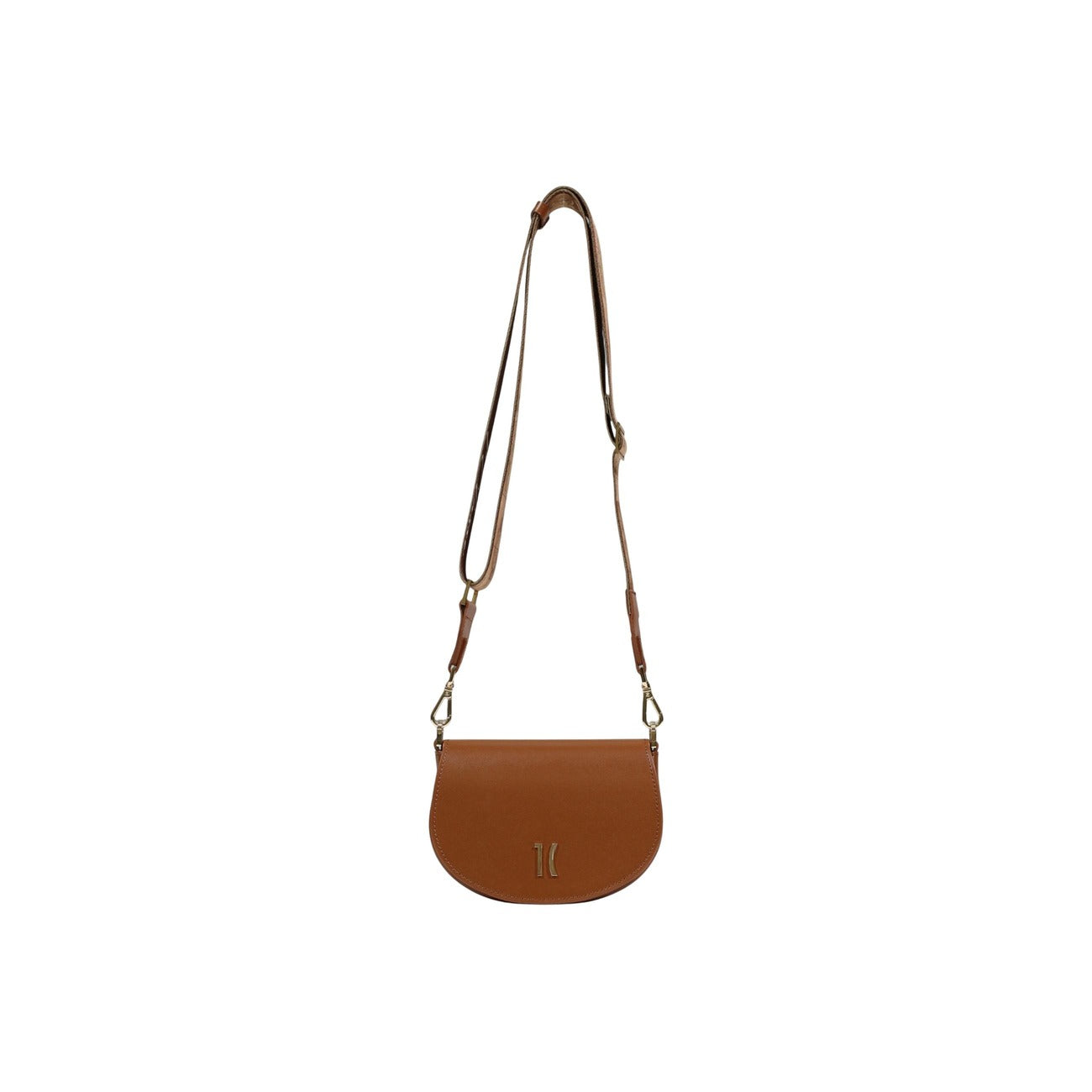 Alviero Martini Prima Classe Borsa Donna Marrone a Tracolla con Bottone Tasca Interna - Borsa Pelle 20x17x10cm