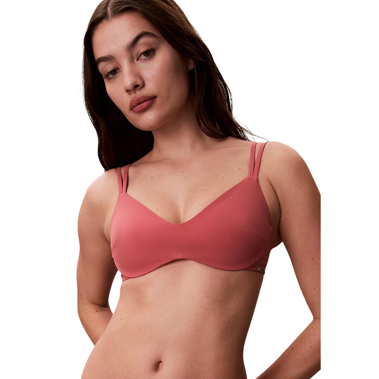 Calvin Klein Jeans Top Bikini A Reggiseno - CK Monogram Donna BRALETTE