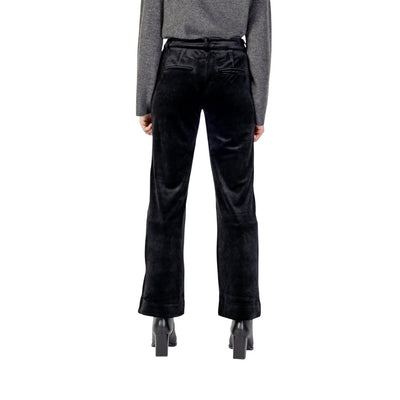 Only Pantaloni Donna Nero Poliestere Elastan Autunno Inverno 15335852