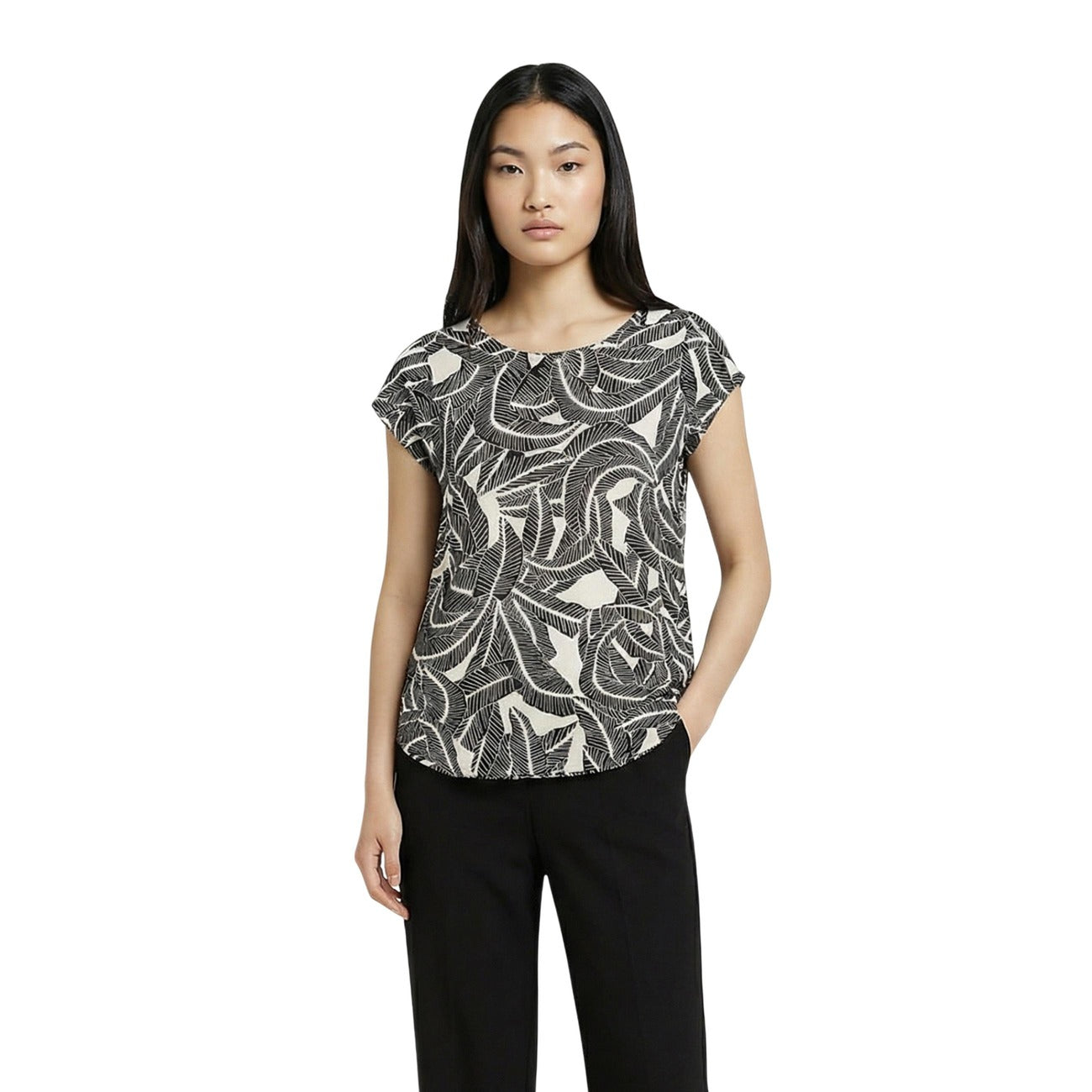 Only Blusa manica corta ONLNOVA Donna ONLNOVA LIFE VIS S/S TOP WVN