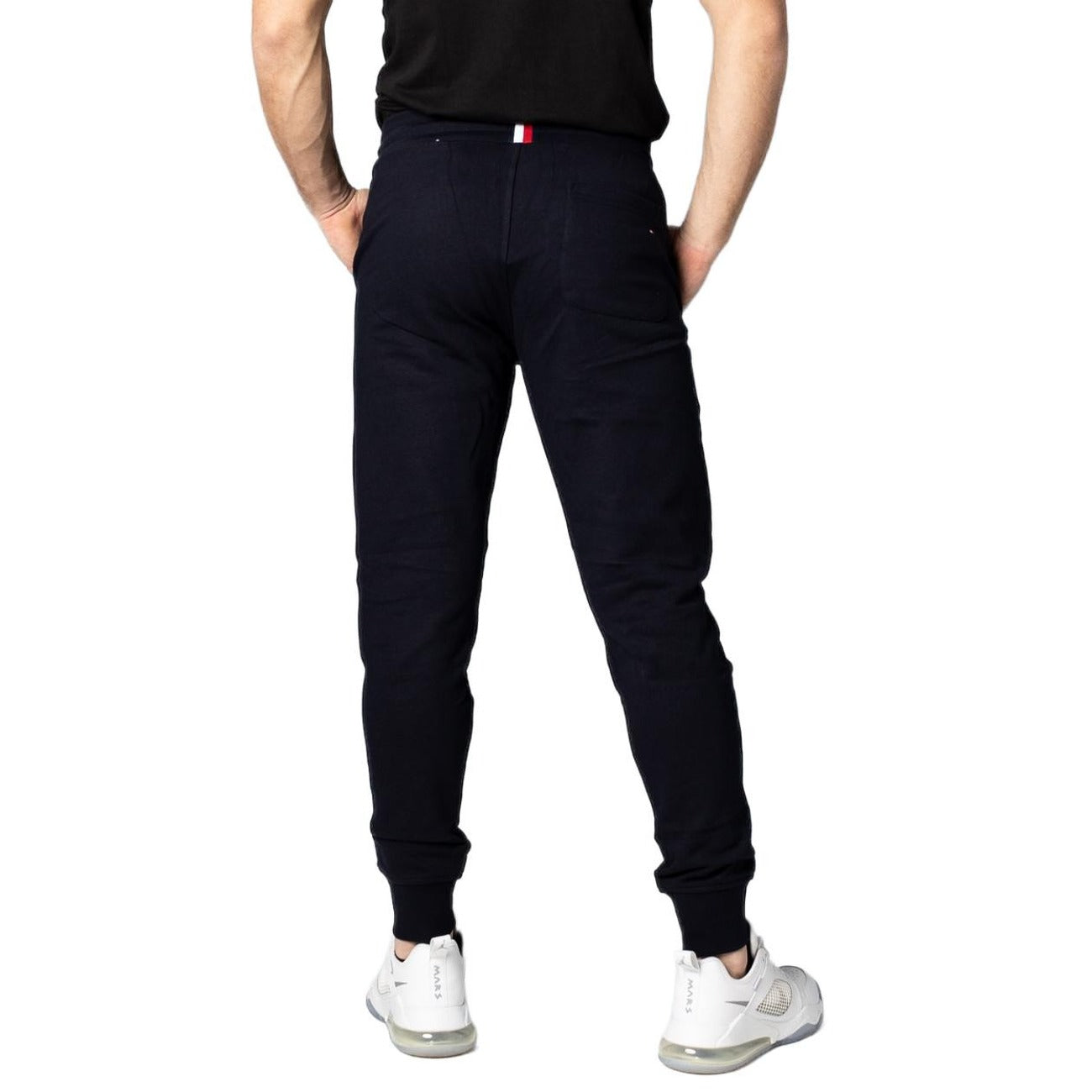 Tommy Hilfiger Jeans Pantaloni Sportivi Uomo Blu - Pantalone Cotone Tasche