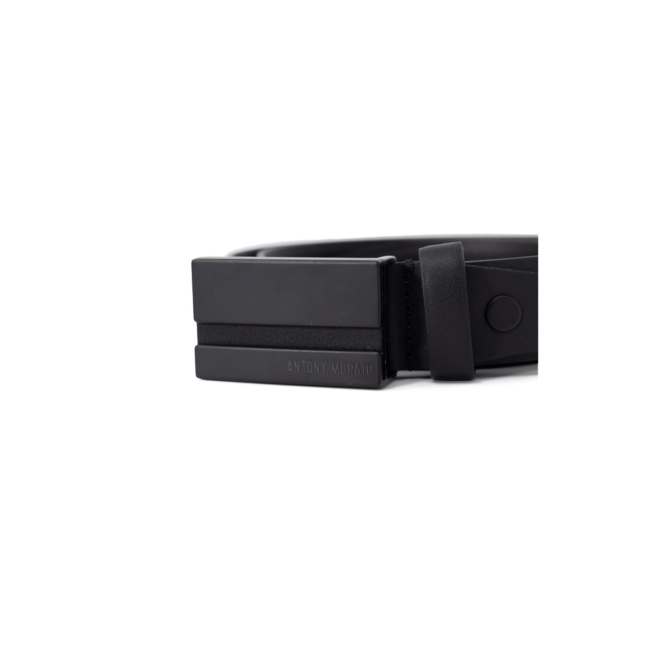 Antony Morato Cintura Uomo Nero Fibbia Pelle 100% 1.00x3x0.01 cm MMBE00495-LE100191