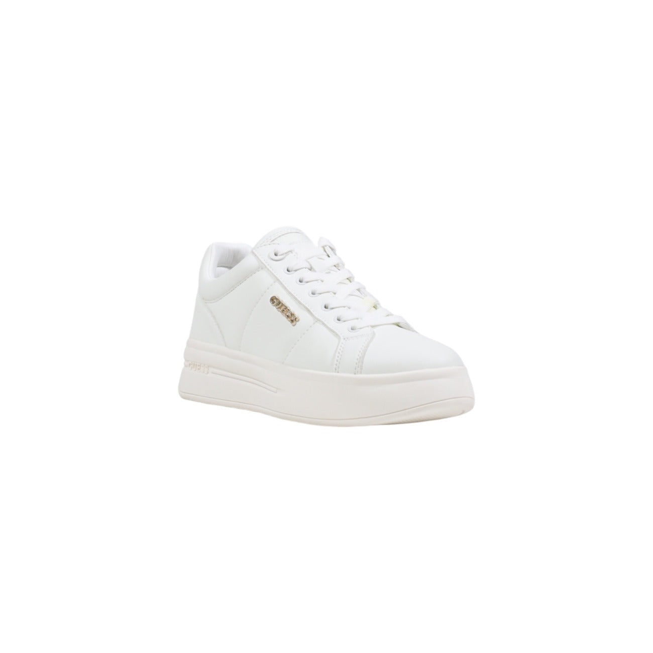Guess Sneakers Donna Bianche con Lacci - Scarpe Sportive Sintetiche Autunno Inverno
