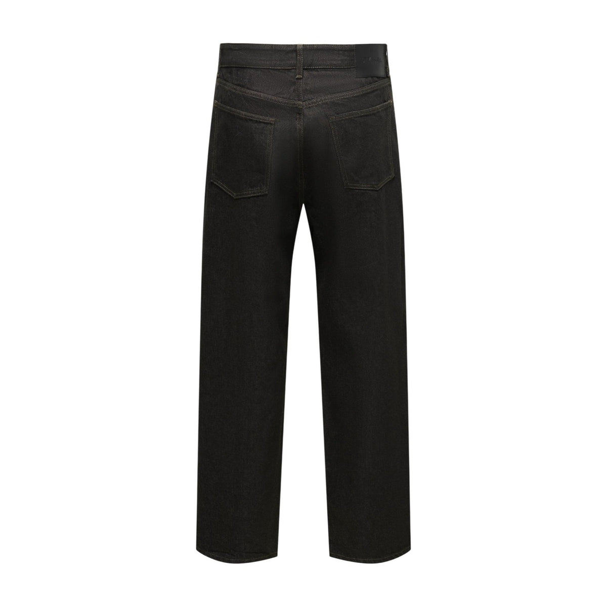 Jeans marroni uomo vestibilità ampia Only & Sons FADE 22039479. Pantaloni denim in 100% cotone (80% cotone organico) lavaggio unwashed con patta a bottoni, rivetti e passanti per cintura.