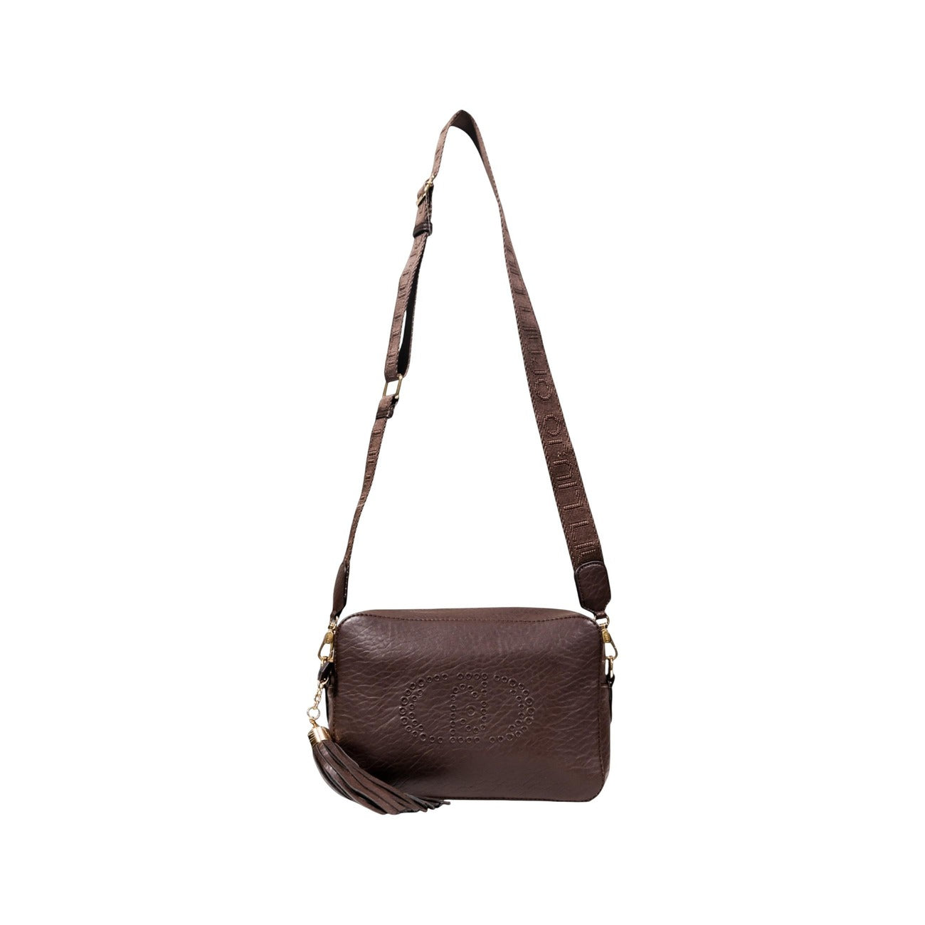 Liu Jo Borsa Donna Marrone in Poliuretano 100% a Tracolla con Cerniera 28x17x7 cm AF5124 E0161