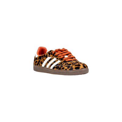 Adidas Originals Sneakers Donna Nere Leopardate con Lacci - Sneakers Pelle Basse Sportive