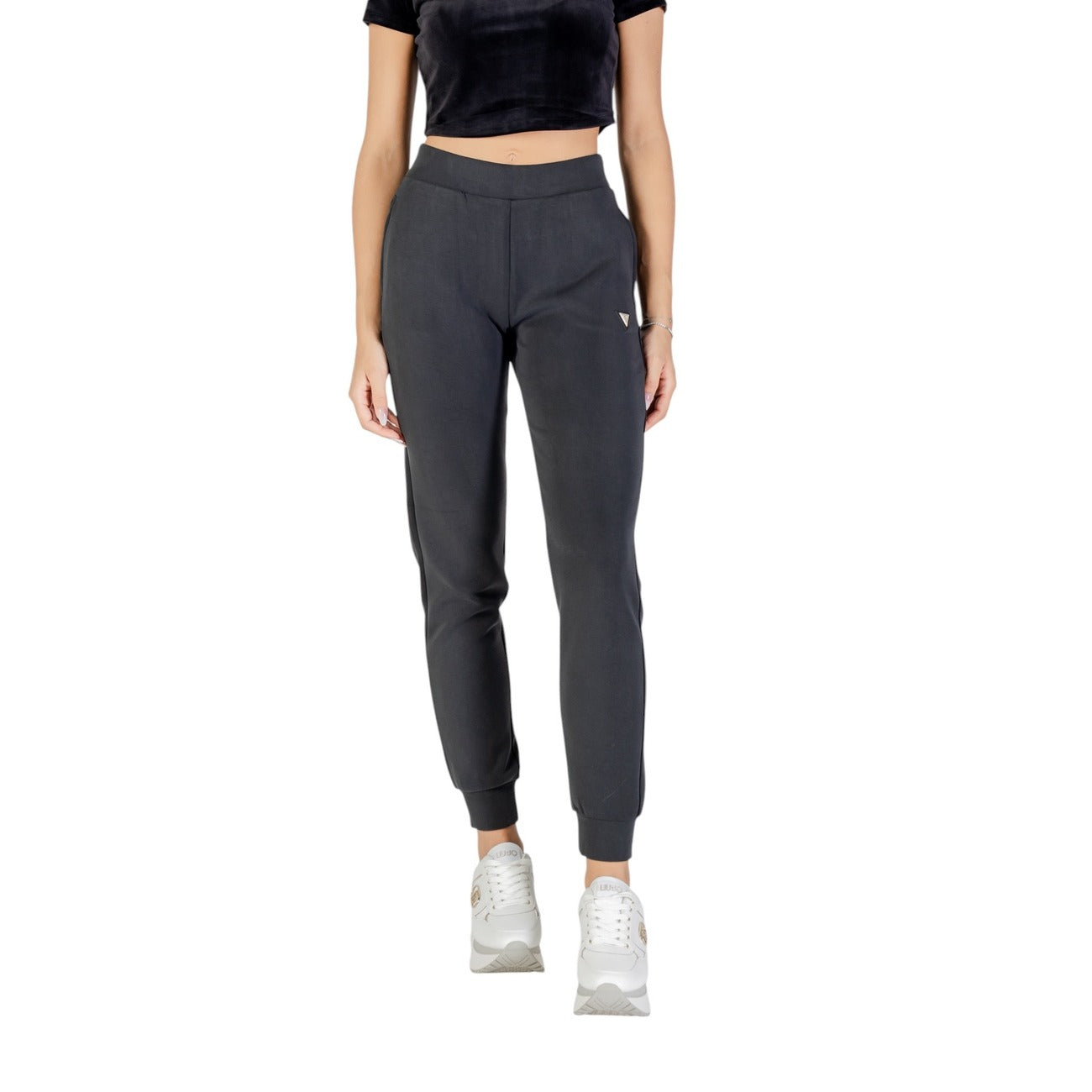 Pantaloni Sportivi Donna Guess Active Bianchi Modal - Stile Casual