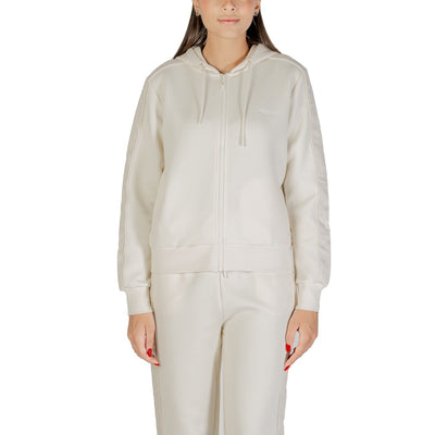 Guess Felpa Cappuccio Donna Beige V5YQ00 KB3P2 - Cotone 51%