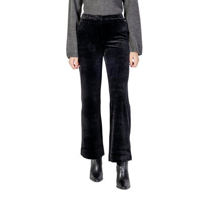 Only Pantaloni Donna Nero Poliestere Elastan Autunno Inverno 15335852
