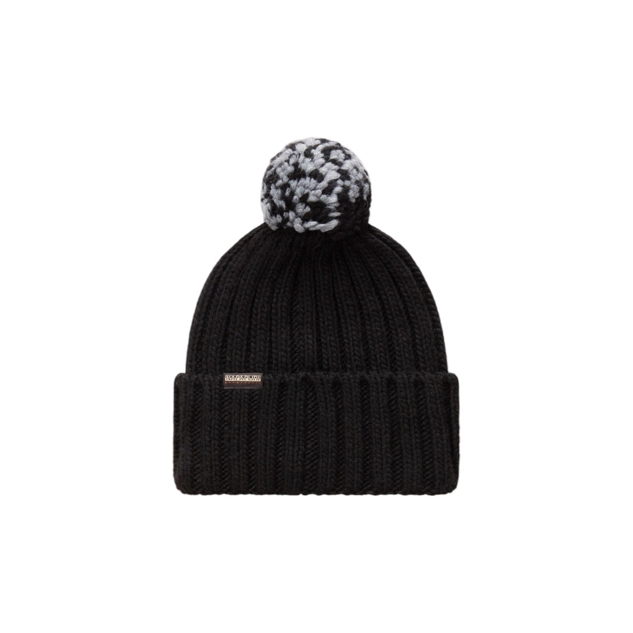 Napapijri Cappello Donna Nero - Cappello Acrilico Lana Poliammide Viscosa Autunno Inverno