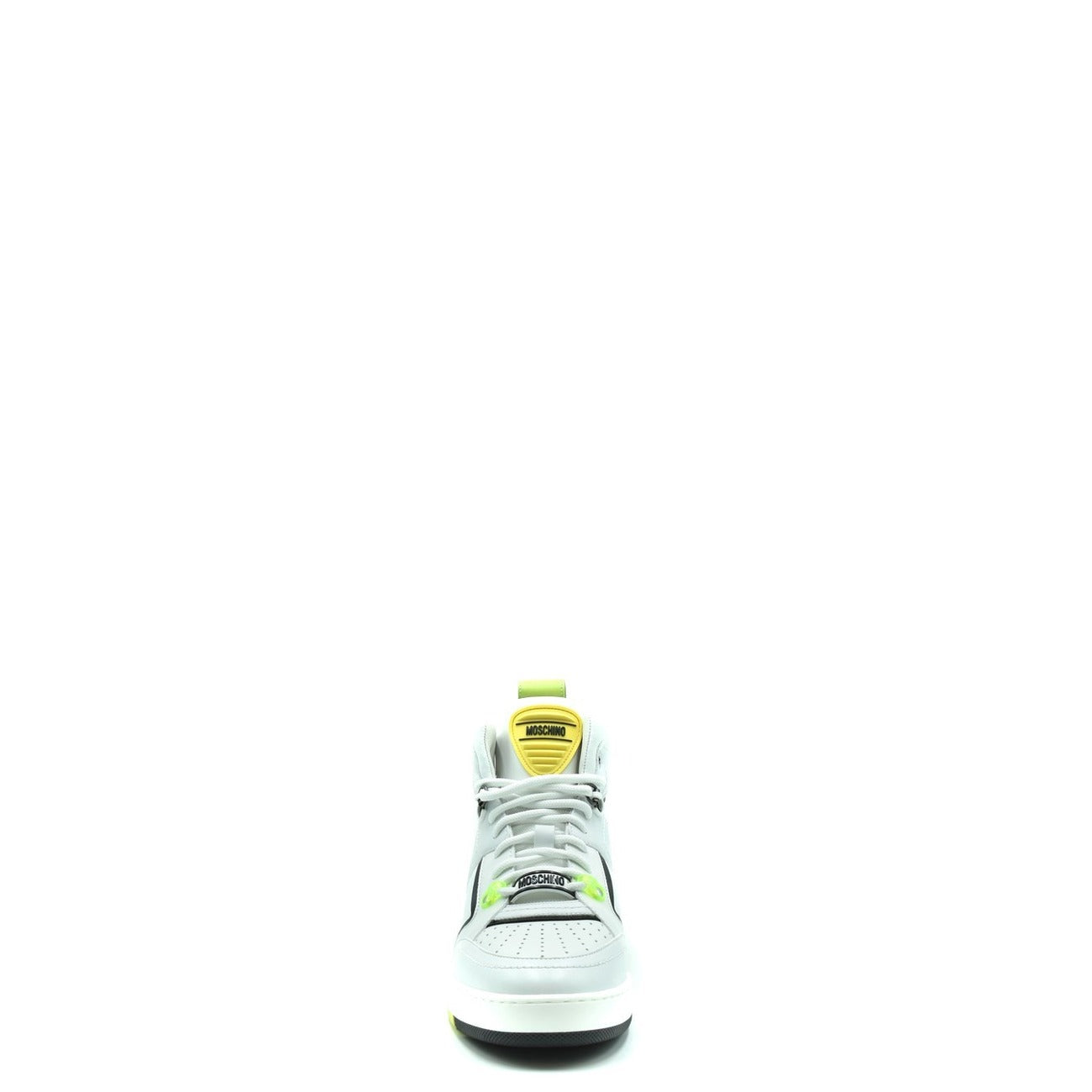 Moschino Sneakers Uomo Bianche EBO_861 - Scarpe Pelle 100% Luxury
