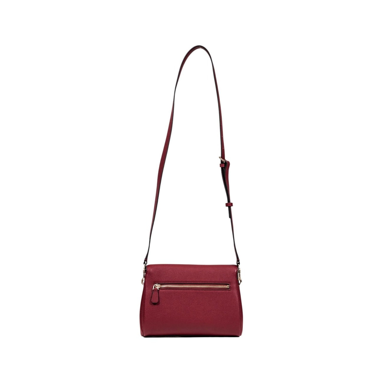 Guess Borsa Donna Rossa a Tracolla - Borsa con Bottone e Tasche Interne Esterne 25x20x5cm