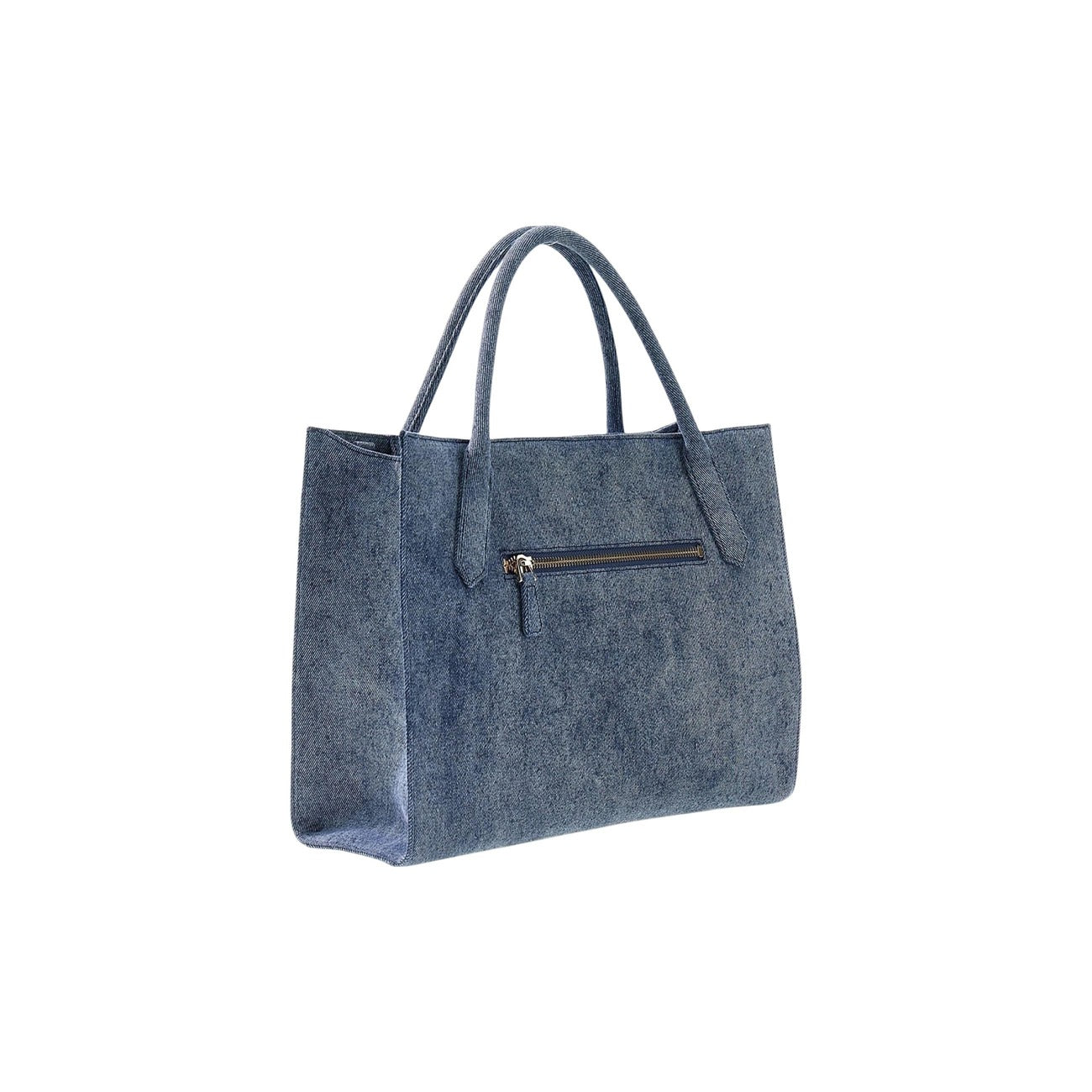 Guess Jodi Tote HWDG97, borsa grande in misto cotone con logo ricamato e doppi manici; borsa shopping versatile, leggera e robusta con finiture di alta qualità. Vista posteriore 
