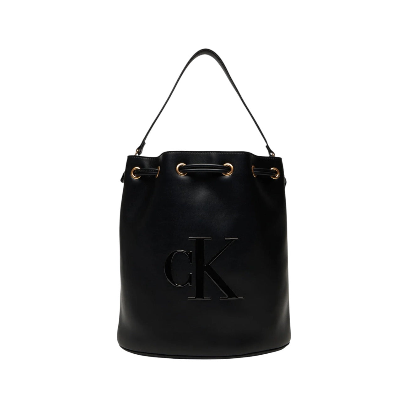 Calvin Klein Borsa Donna Bordeaux a Mano - Borsa con Lacci e Tasca Interna 33x35x12cm