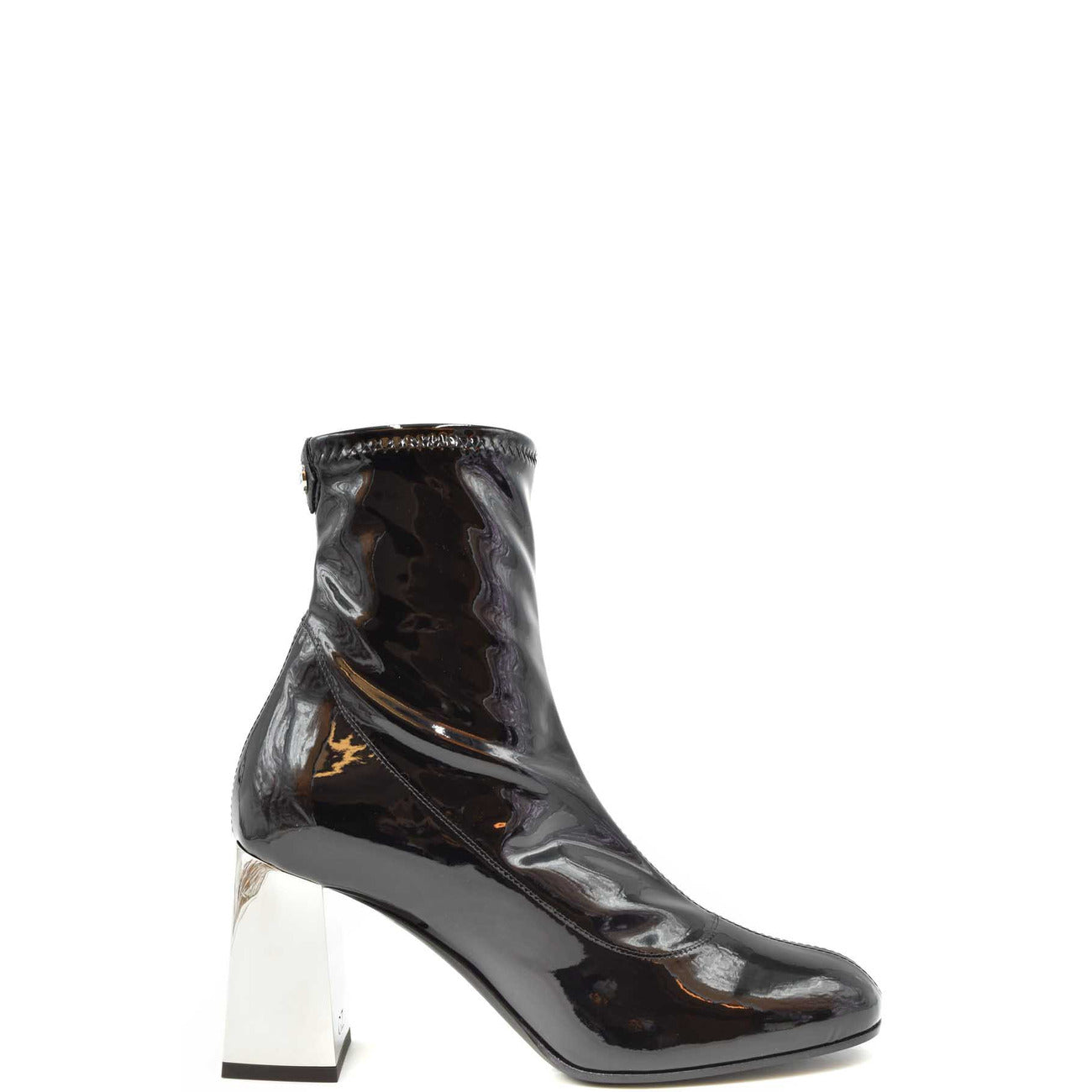 Giuseppe Zanotti Stivali Donna Neri con Tacco Largo Stivaletti in Pelle 100% Autunno/Inverno B_40907