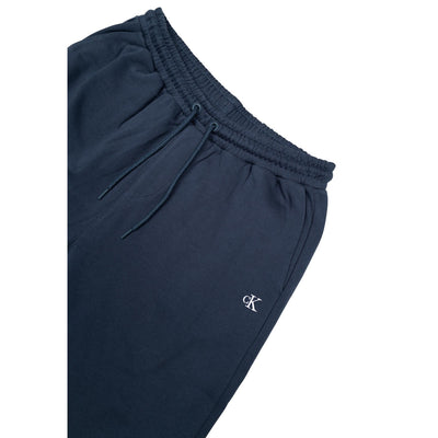 Pantaloni sportivi Uomo Calvin Klein Jeans Blu Cotone Organico - Stile Sostenibile