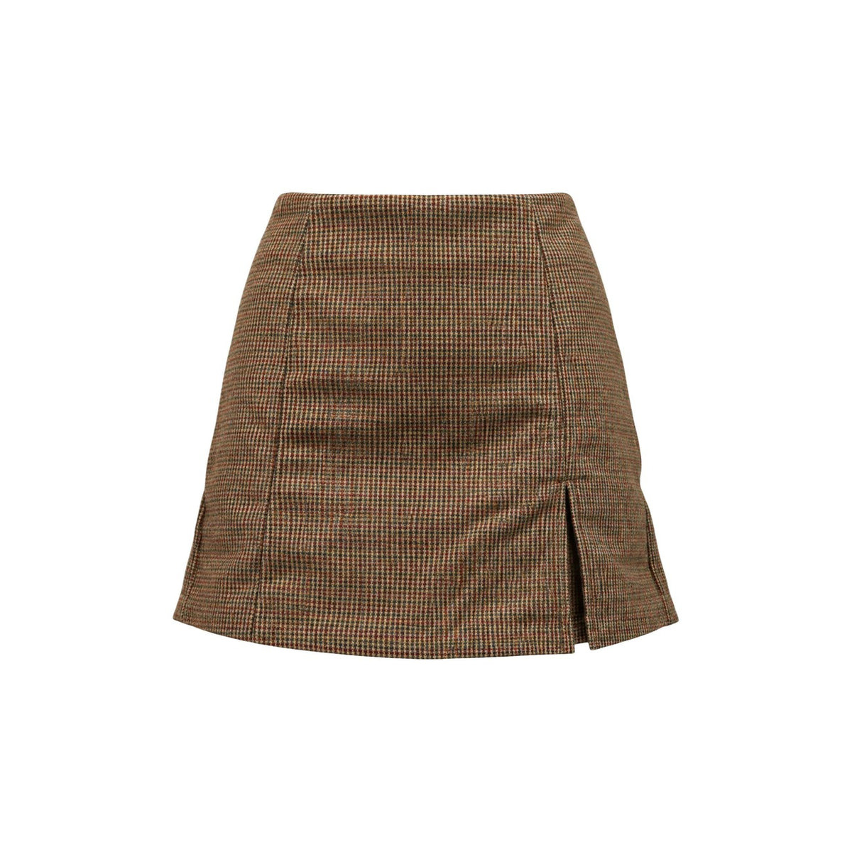 Gonna pantalone donna Jacqueline de Yong – Skort a quadri beige vita alta 15382708.