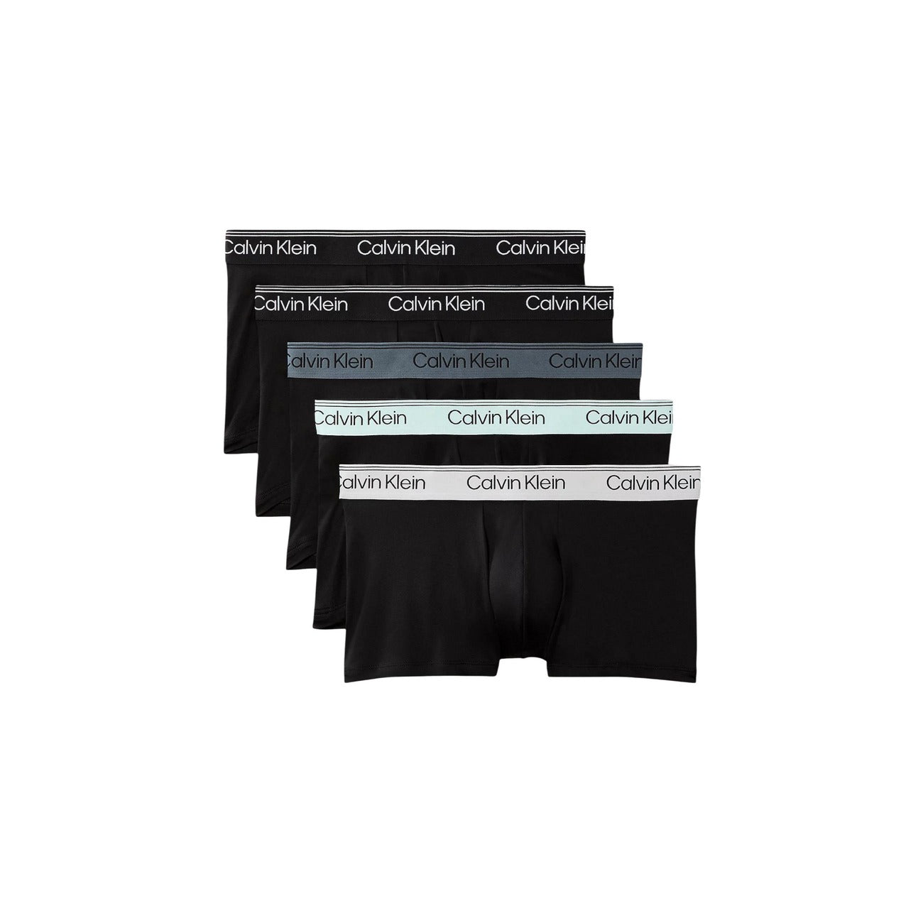 Calvin Klein Underwear Boxer a vita bassa confezione da 5 Uomo LOW RISE TRUNK 5PK